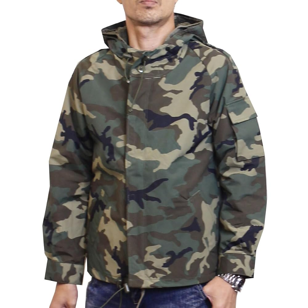 Amazon.co.jp: [ヒューストン] フランス軍 F-1パーカー 50312 (S